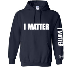 Load image into Gallery viewer, I Matter Dual Logo Hoodie