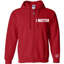 Load image into Gallery viewer, I Matter Zipper Hoodie