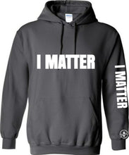 Load image into Gallery viewer, I Matter Dual Logo Hoodie