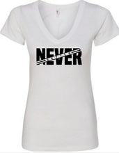 Load image into Gallery viewer, Never Settle V Neck