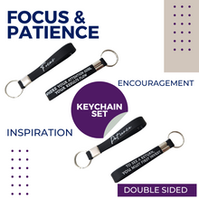 Load image into Gallery viewer, Bracelet &amp; Keychain Inspirational Sets
