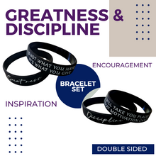 Load image into Gallery viewer, Bracelet &amp; Keychain Inspirational Sets
