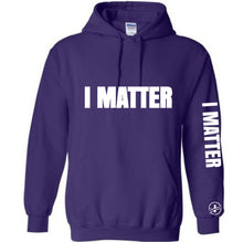 Load image into Gallery viewer, I Matter Dual Logo Hoodie
